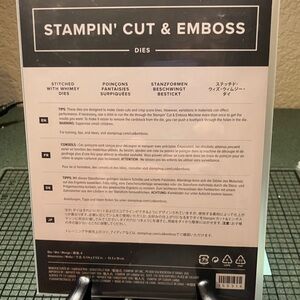 Stampin up Stitched With Whimsy dies. Retired